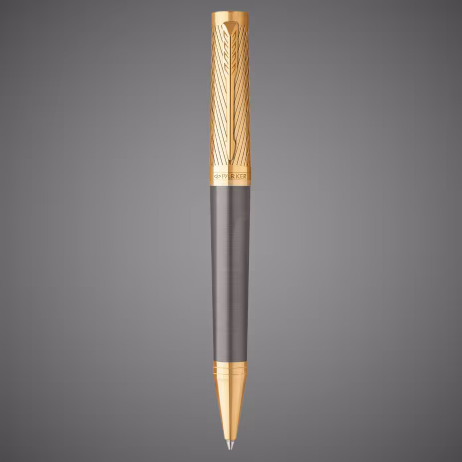 Шариковая ручкя Parker "Ingenuity ARROW GT" стержень:M, цвет чернил: black, в подарочной упаковке.