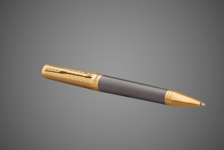 Шариковая ручкя Parker "Ingenuity ARROW GT" стержень:M, цвет чернил: black, в подарочной упаковке.
