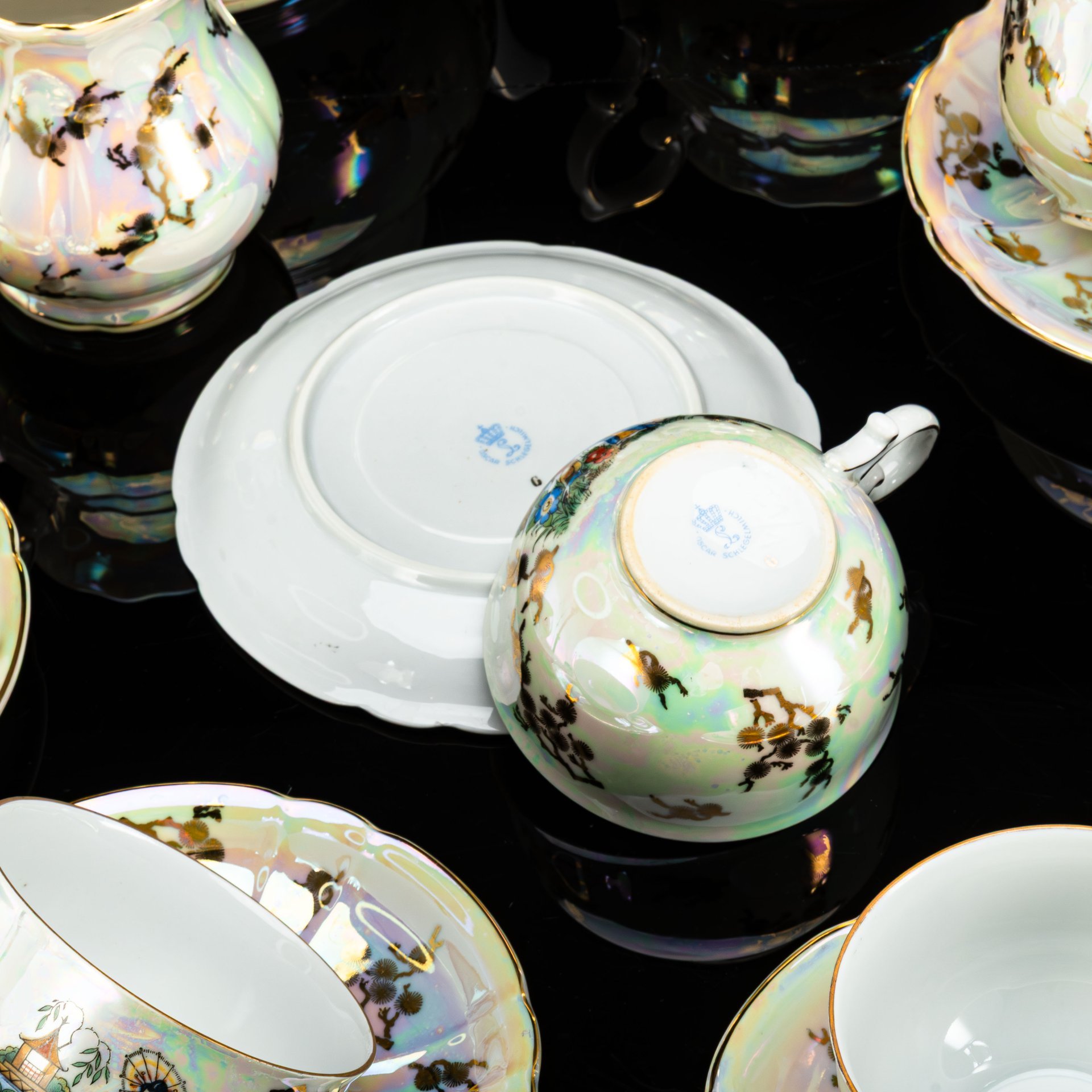 Сервиз чайный "Гейша" на 6 персон (15 предметов)