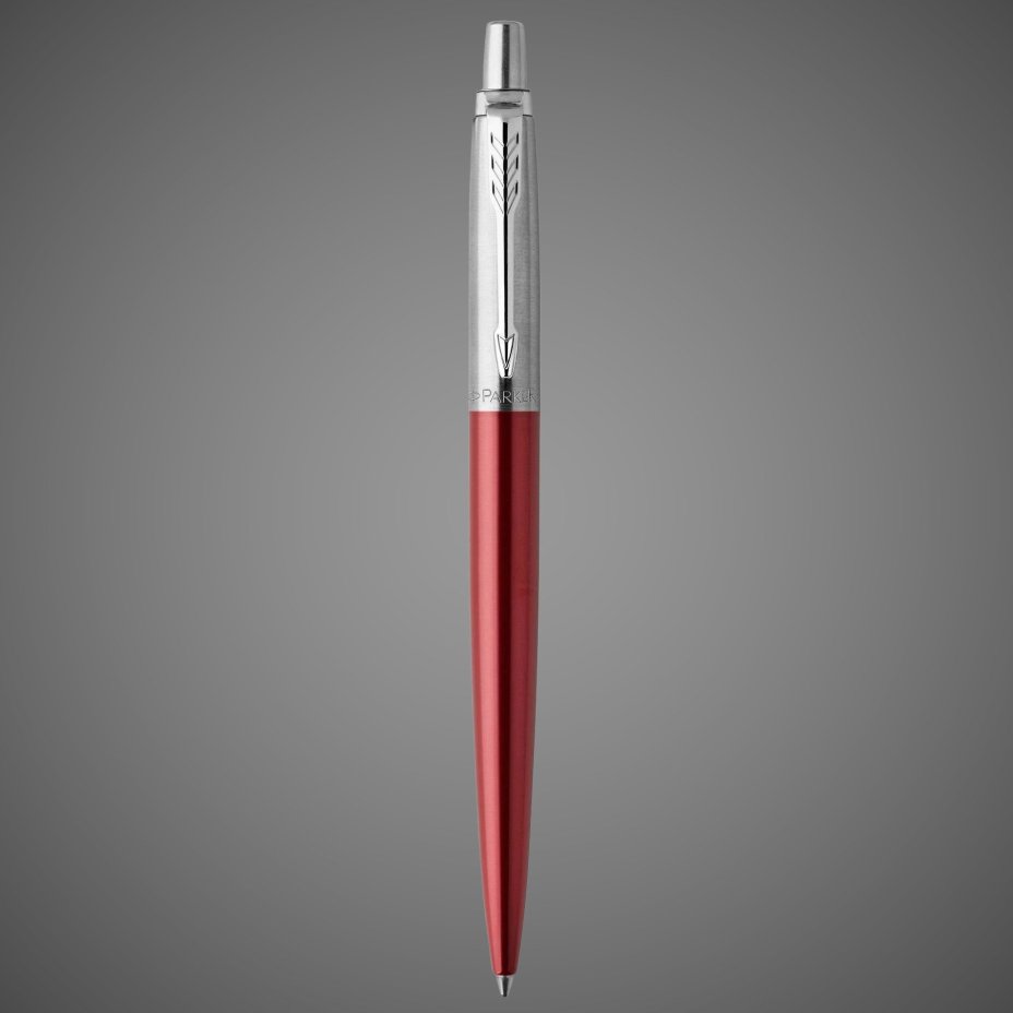 Набор Parker Jotter London Trio: гелевая ручка Red CT + шариковая ручка Blue CT + карандаш Stainless Steel CT, Лаки и смолы: лак, нержавеющая сталь