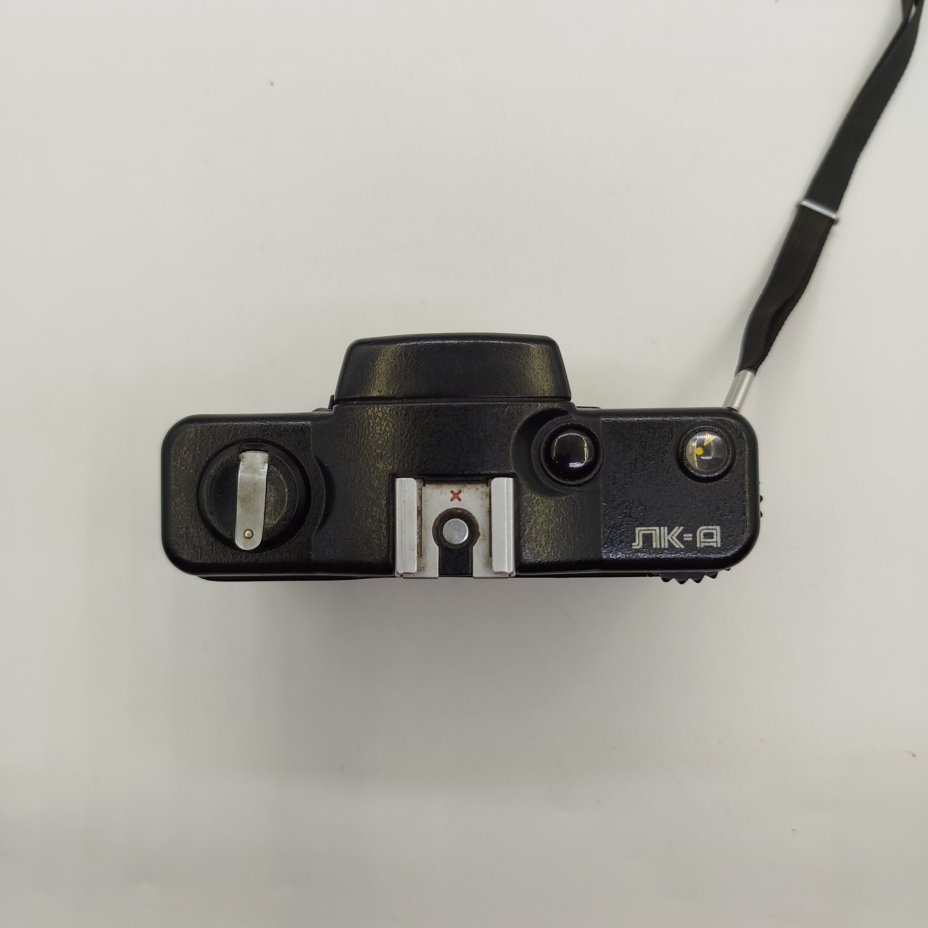 Фотоаппарат ЛОМО ЛК-А с объективом  «Минитар-1", пластик, метал, ткань, ЛОМО (Ленинградское оптико-механическое объединение), СССР, 1982-1994 гг.