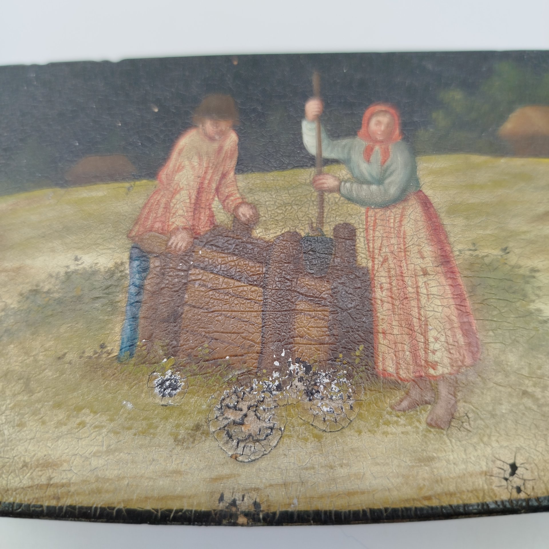 Шкатулка "У колодца"