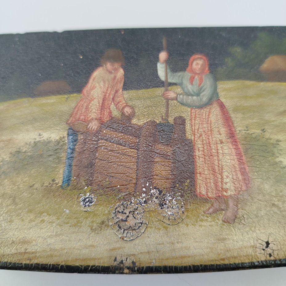 Шкатулка "У колодца"