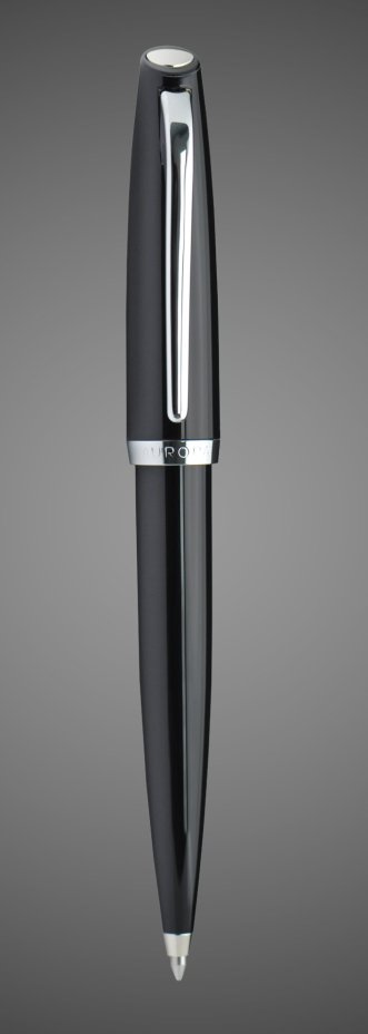 Шариковая ручка Aurora Style Black CT, в подарочной коробке, Лаки и смолы: смола, хром