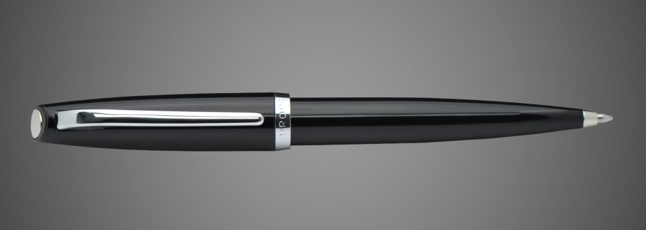 Шариковая ручка Aurora Style Black CT, в подарочной коробке, Лаки и смолы: смола, хром