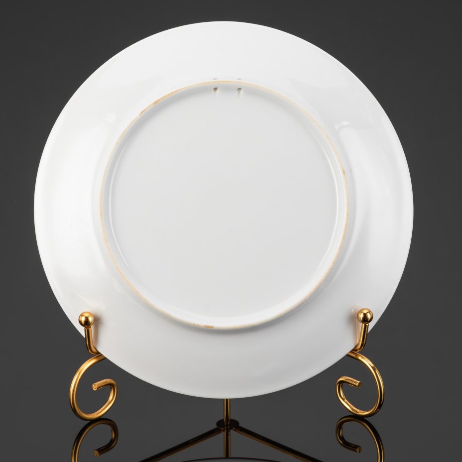 Тарелка декоративная (настенная) "Всероссийский музей декоративнно-прикладного и народного искусства (ДПИ), 25 лет"