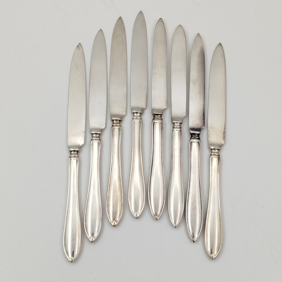 Набор из 8 ножей для фруктов на круглой  подставке