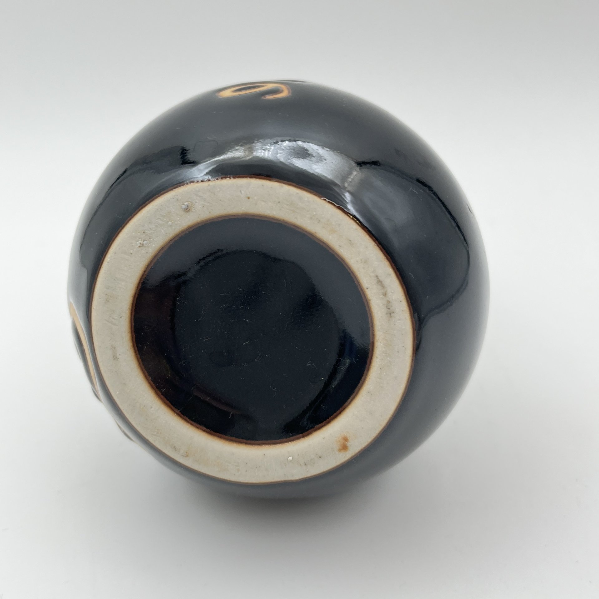 Графин для саке традиционной японской формы коричневого цвета, керамика, Япония, 1980-2000 гг.