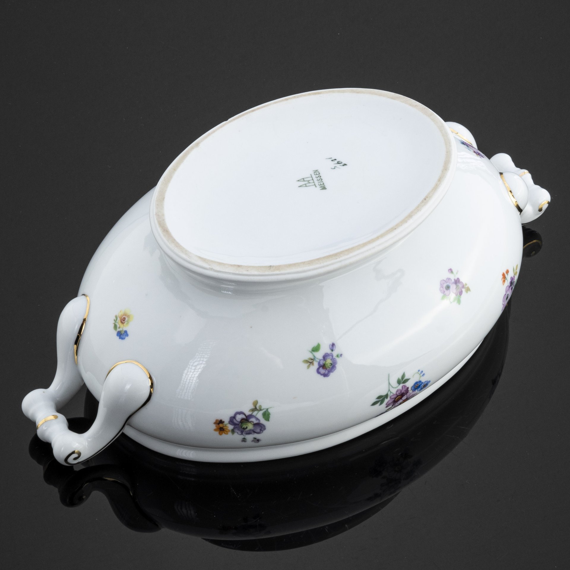 Терина для сервировки горячих блюд, C. Teichert Stove & Porcelain Factory