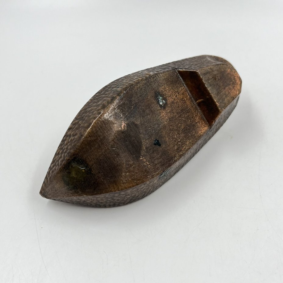 Пепельница "Туфля", металл, латунь, СССР, 1970-1980 гг.