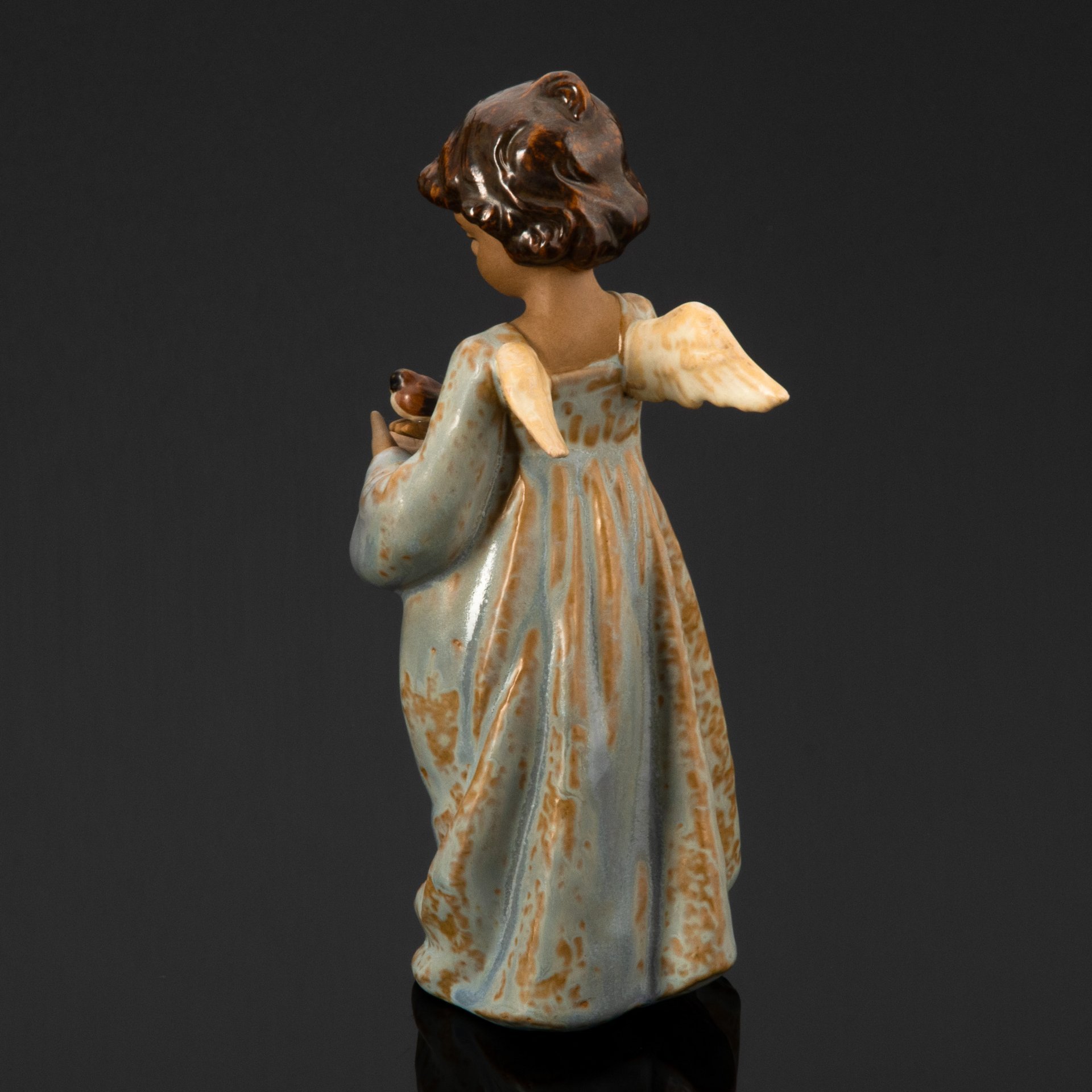 Статуэтка "Ангел с воробьем в руках", Lladro