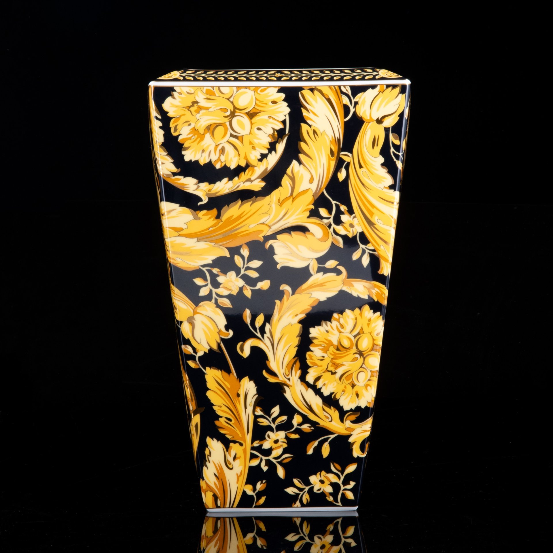 Ваза "Medusa", (фирма Versace/Версаче) в коробке и с документами, Rosenthal (Розенталь)