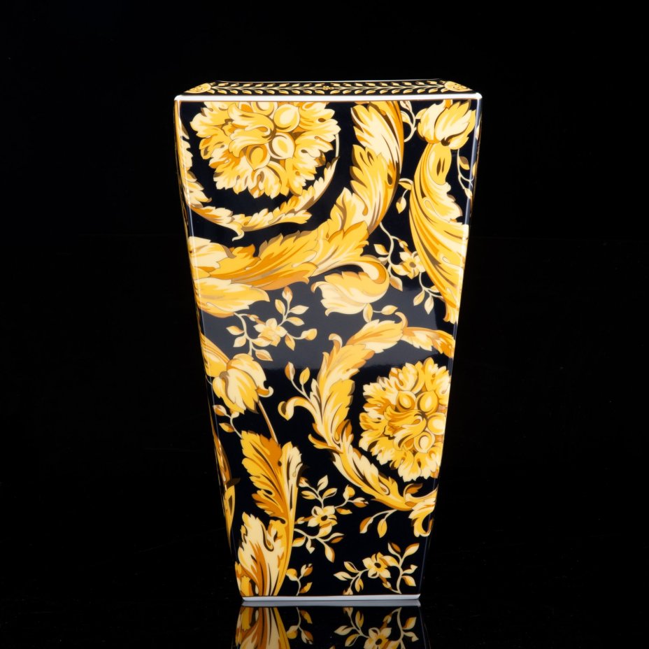 Ваза "Medusa", (фирма Versace/Версаче) в коробке и с документами, Rosenthal (Розенталь)