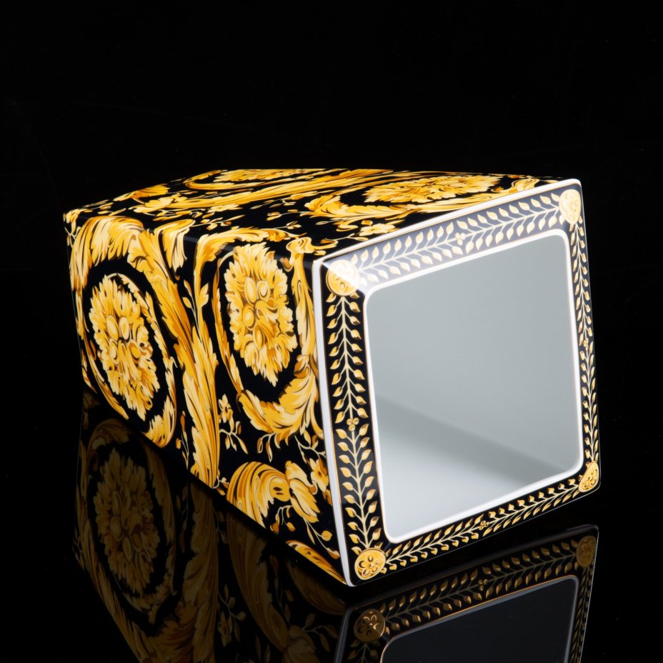 Ваза "Medusa", (фирма Versace/Версаче) в коробке и с документами, Rosenthal (Розенталь)