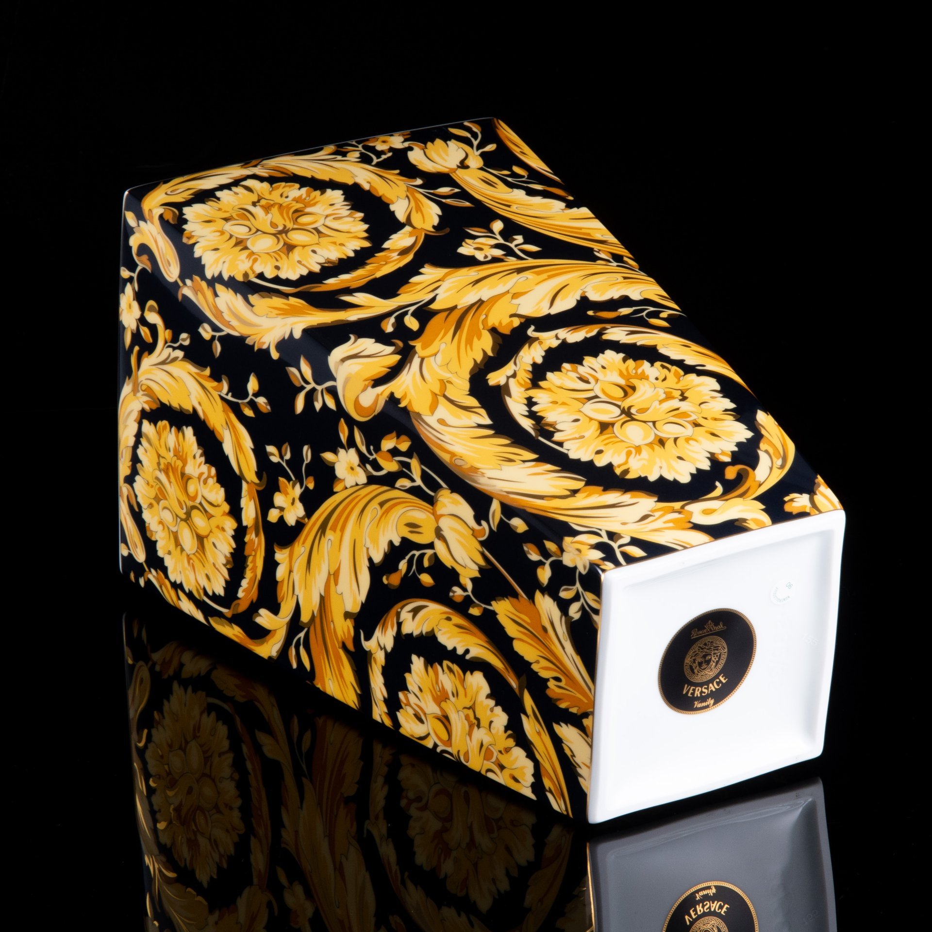 Ваза "Medusa", (фирма Versace/Версаче) в коробке и с документами, Rosenthal (Розенталь)