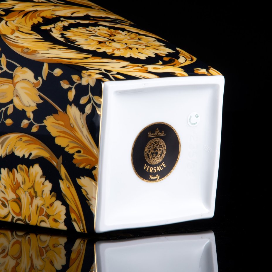 Ваза "Medusa", (фирма Versace/Версаче) в коробке и с документами, Rosenthal (Розенталь)