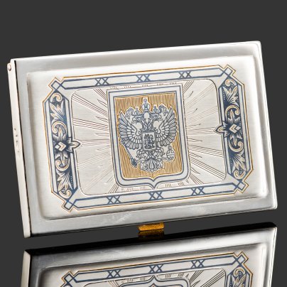Визитница "Герб России"