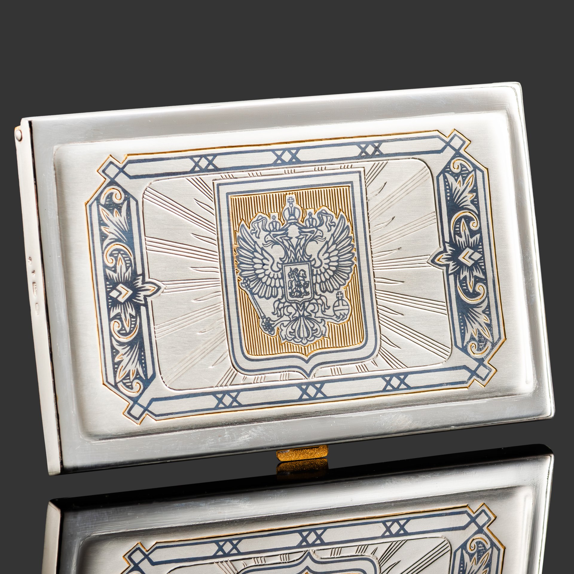 Визитница "Герб России"