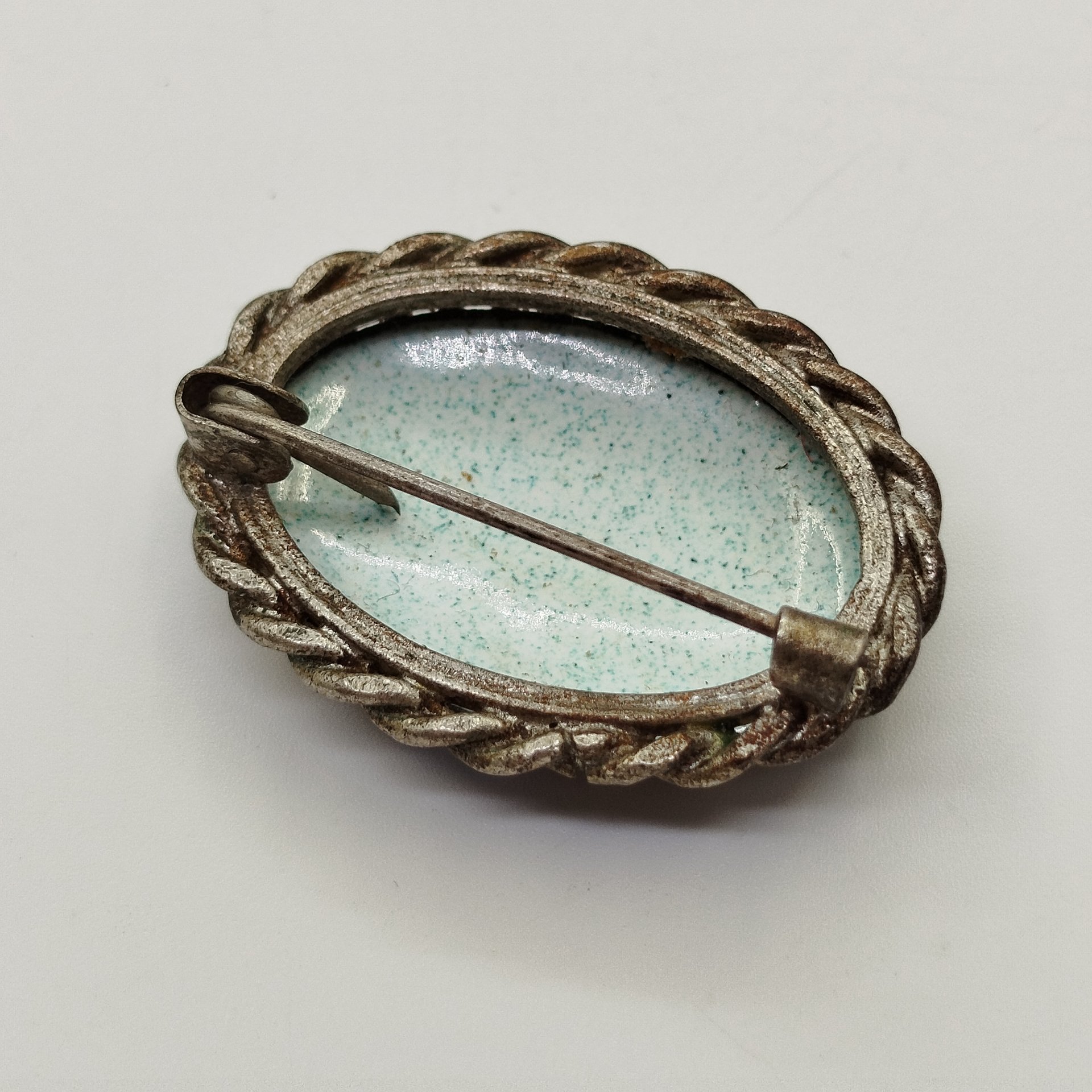 Брошь "Осенний пейзаж"