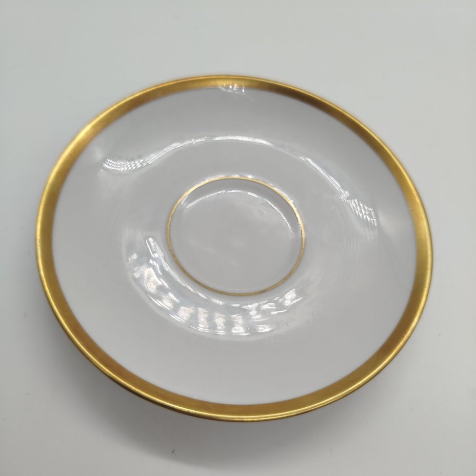 Набор из двух чайных пар, фарфор, золочение, Eschenbach, Германия, 1930-1950 гг.