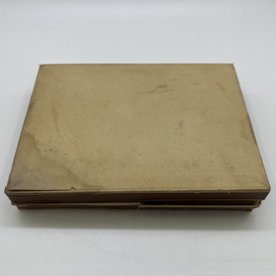 Набор чайных ложек на 3 персоны, в оригинальной коробке, металл, картон, текстиль, Казаковское производственное ювелирное объединение (КПЮО), СССР, 1970-1990 гг.