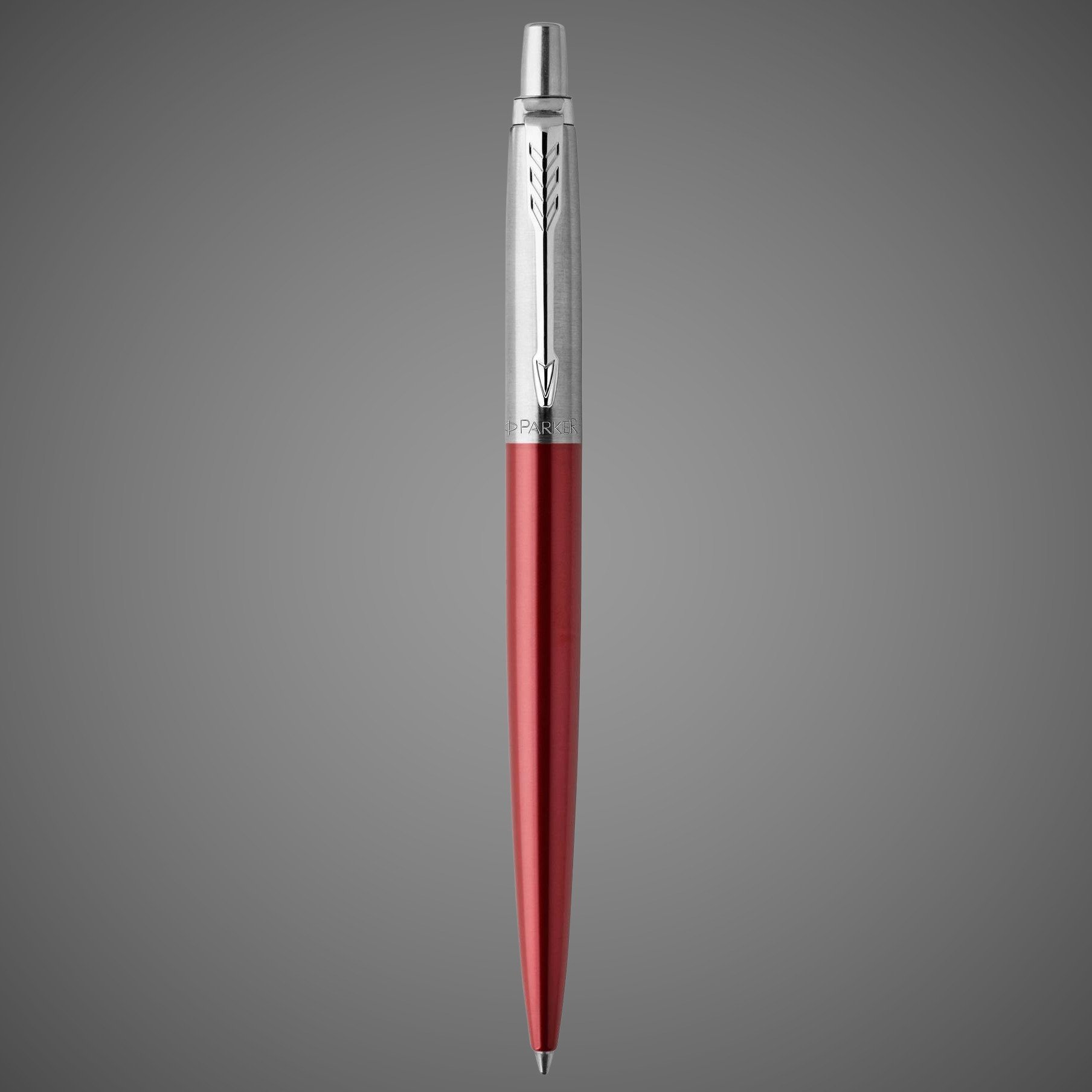 Набор из 2х ручек : Parker "Jotter London" Parker Jotter Essential, Kensington Red CT и Jotter Essential, Royal Blue CT, стержень: M, Лаки и смолы: лак, нержавеющая сталь