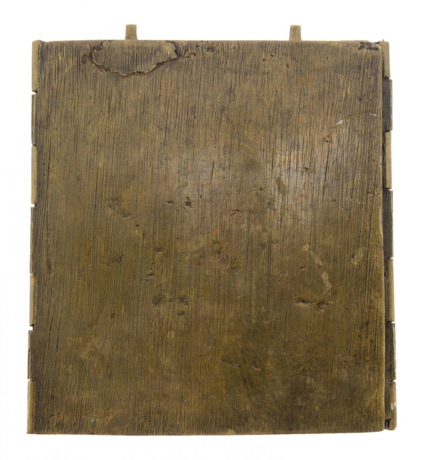 Складень "Деисусный чин", латунь, эмаль, Российская Империя, 1870-1890 гг.