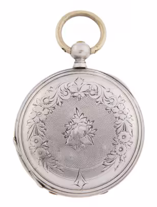 Корпус от карманных часов, серебро 84 пр., Швейцария, 1900-1920 гг.
