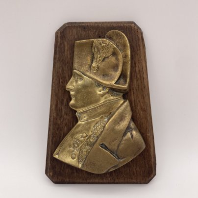 Панно настенное "Наполеон Бонапарт", металл, дерево, Европа, 1970-1990 гг.