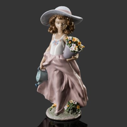 Статуэтка "Сбывшееся желание", автор Antonio Ramos, фарфор, роспись, Lladro, Испания, 1999 г., Lladro
