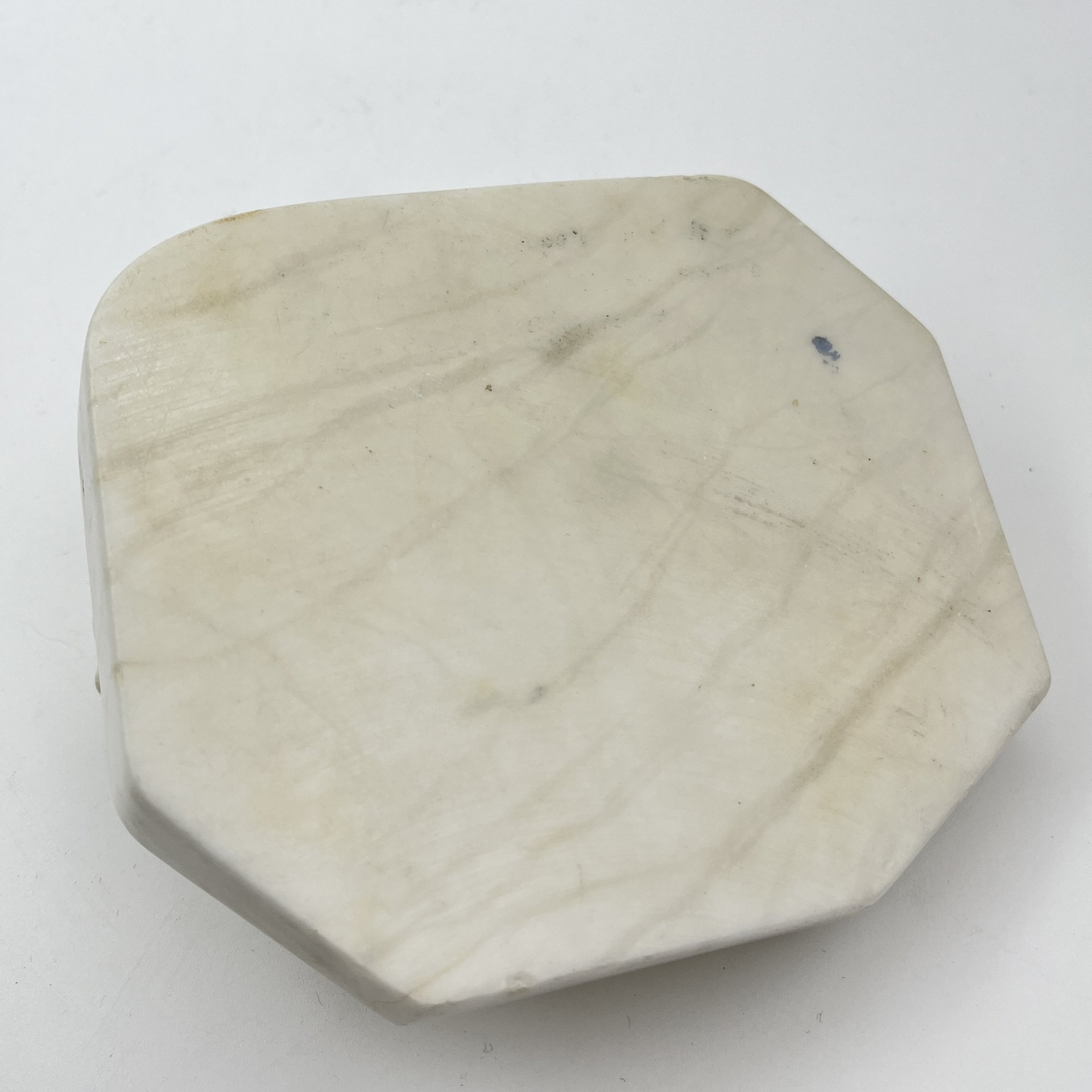 Пепельница "Пантера", мрамор, резьба, СССР, 1970-1990 гг.