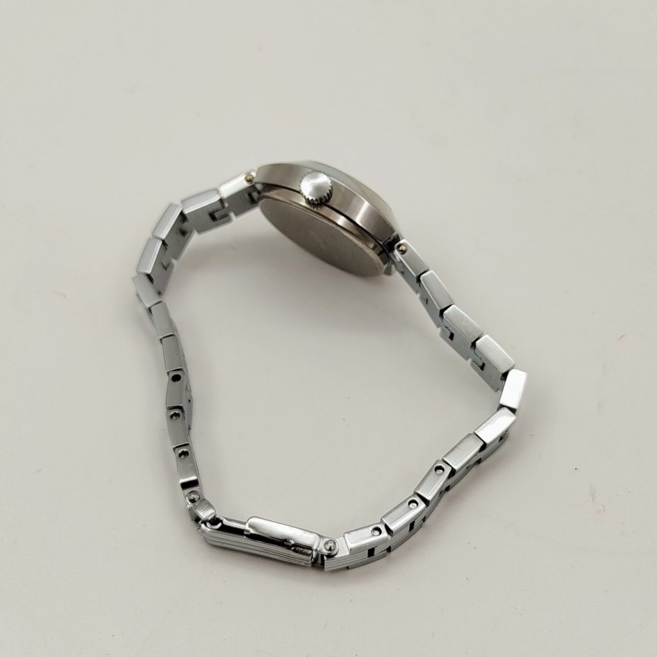 Часы наручные "Заря" в оригинальной упаковке с документами, металл, стекло, картон, Пензенский часовой завод, СССР, 1991 г.