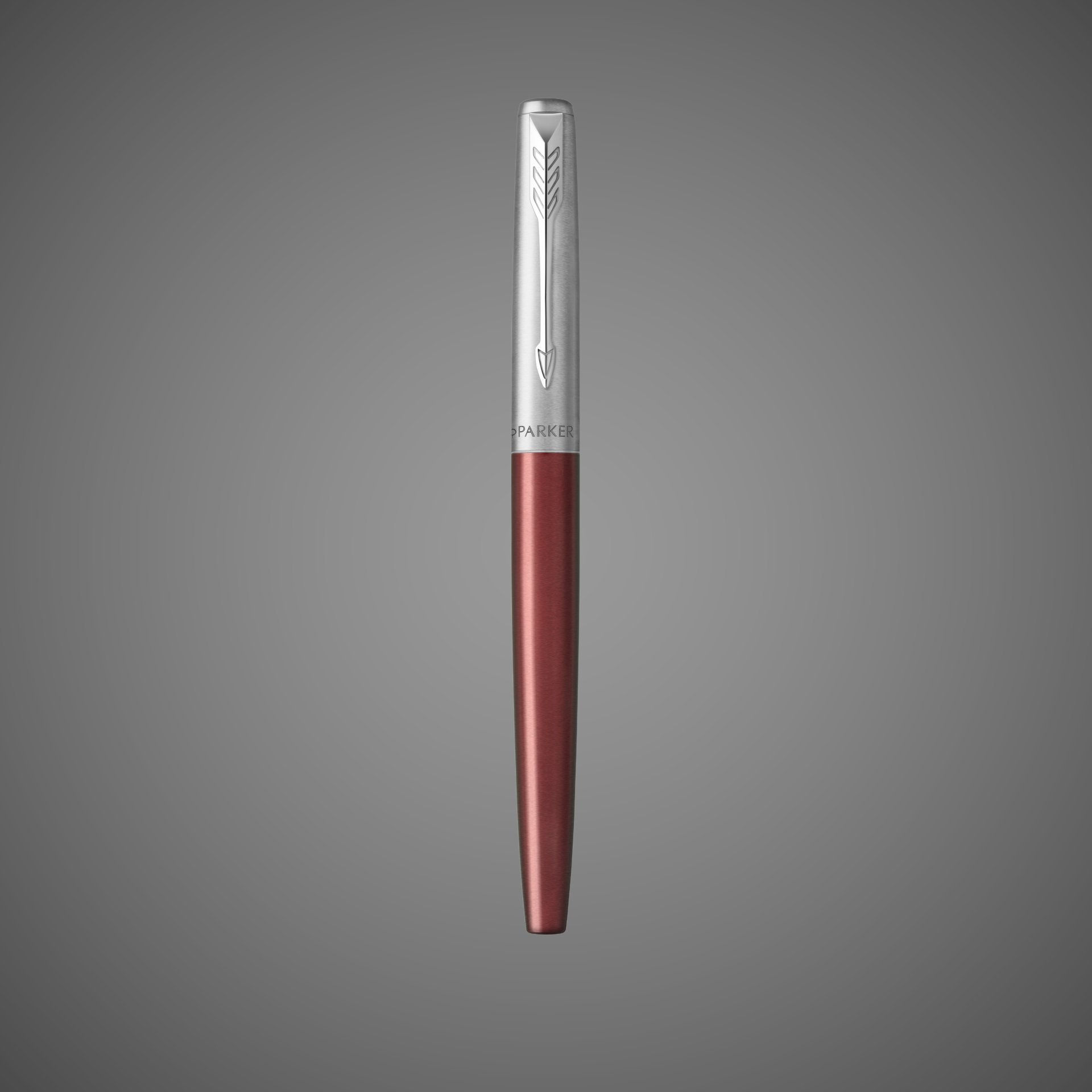Ручка-роллер Parker (Паркер) Jotter Core T63 Kensington Red CT M F.BLK, Лаки и смолы: лак, нержавеющая сталь