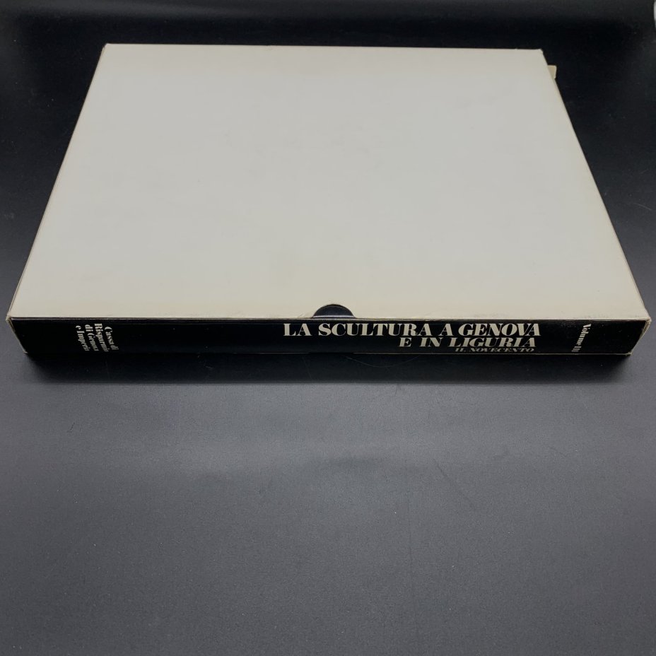 Книга "La scultura a genova e in Liguria il novecento" Volume III, Cassa risparmio Genova e Imperia Carige