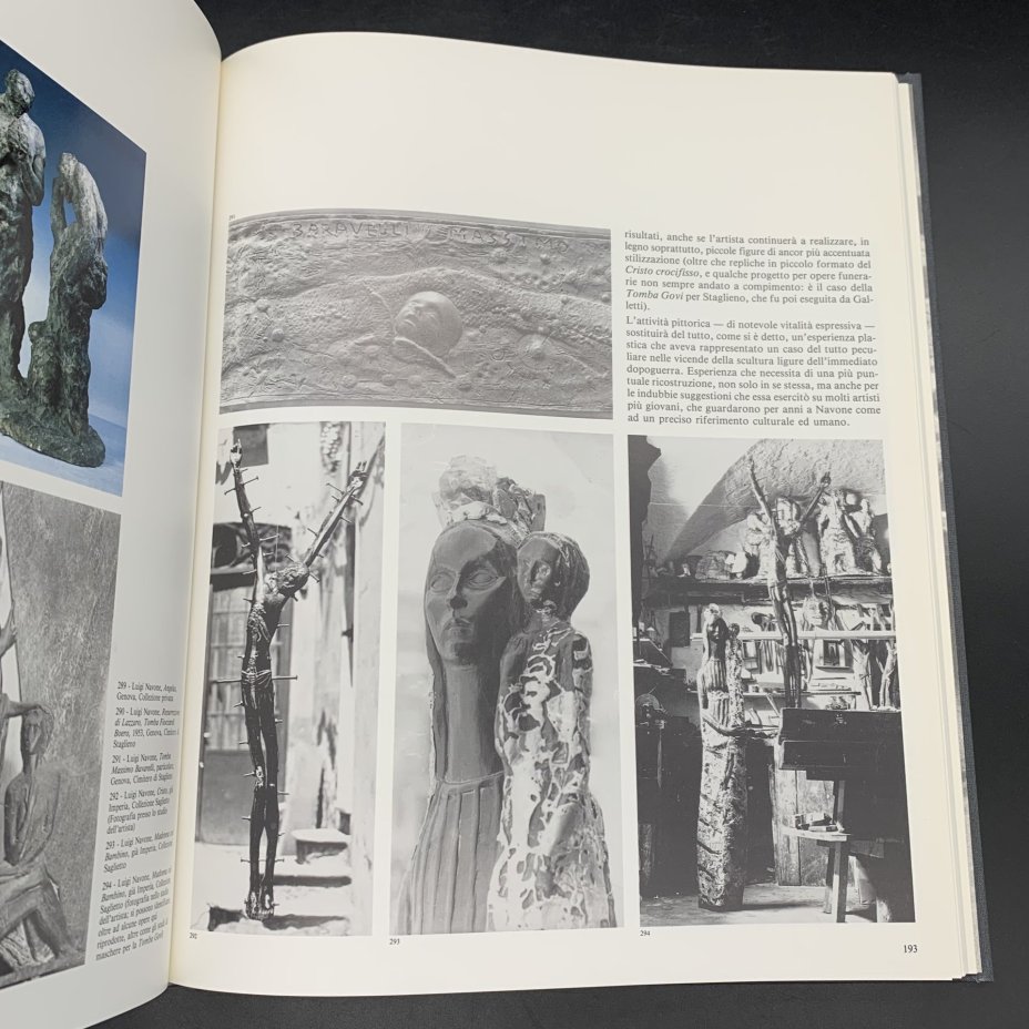 Книга "La scultura a genova e in Liguria il novecento" Volume III, Cassa risparmio Genova e Imperia Carige