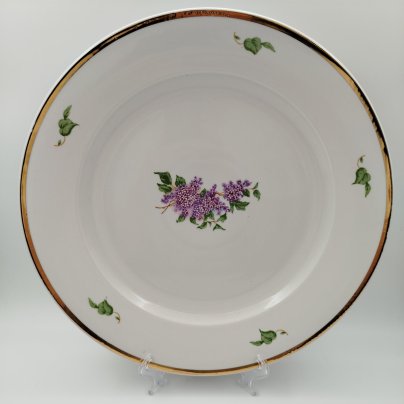 Блюдо круглой формы "Сирень"