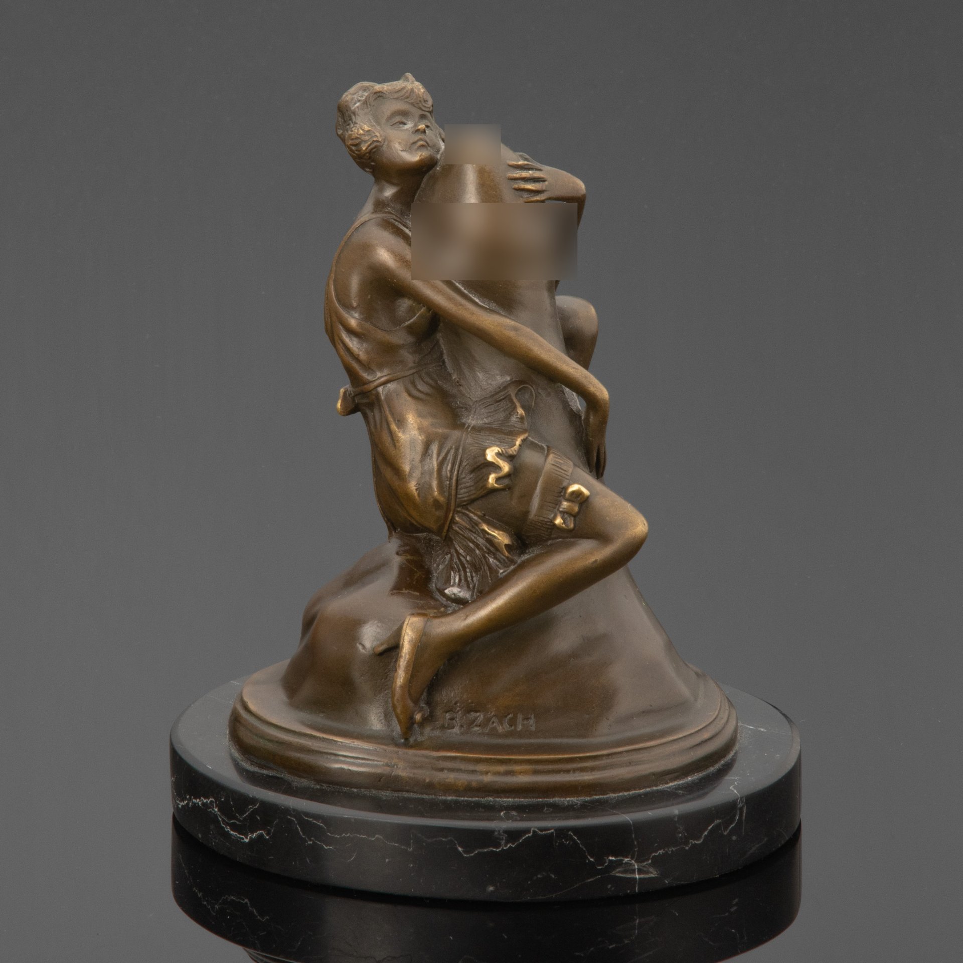 Скульптура эротическая "Объятия", автор Bruno Zach (Бруно Зак) (1891-1945 гг.)
