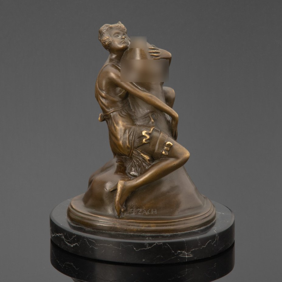 Скульптура эротическая "Объятия", автор Bruno Zach (Бруно Зак) (1891-1945 гг.)
