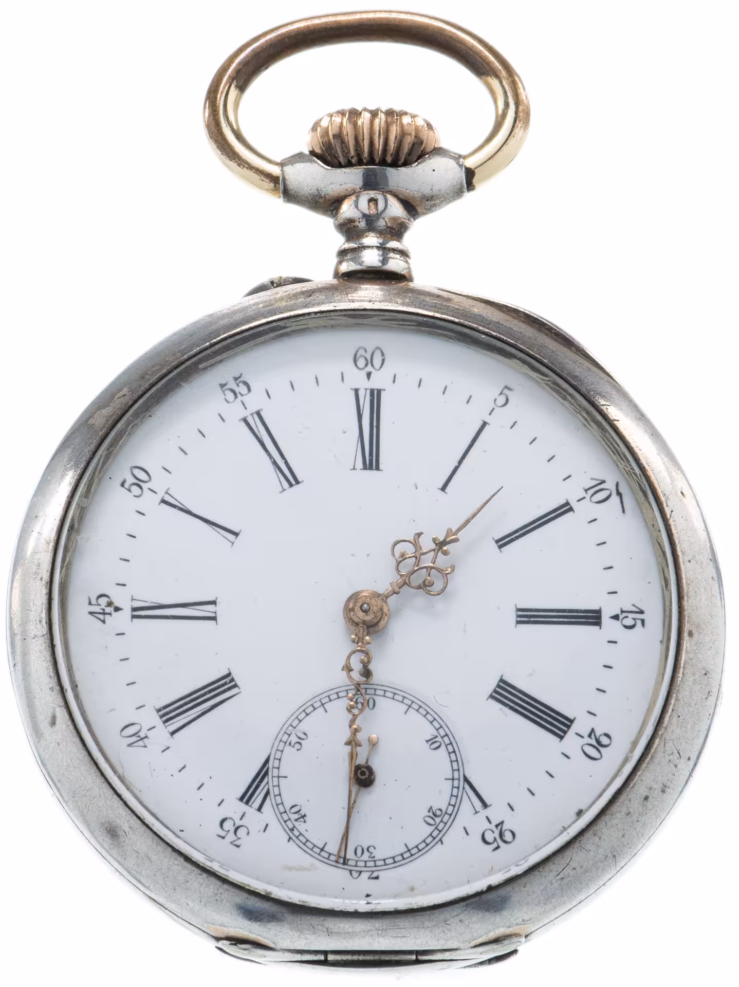 Часы карманные, серебро 800 пр., фирма "G.-Henry Liengme", г. Корморет, Швейцария, 1900-1920 гг.