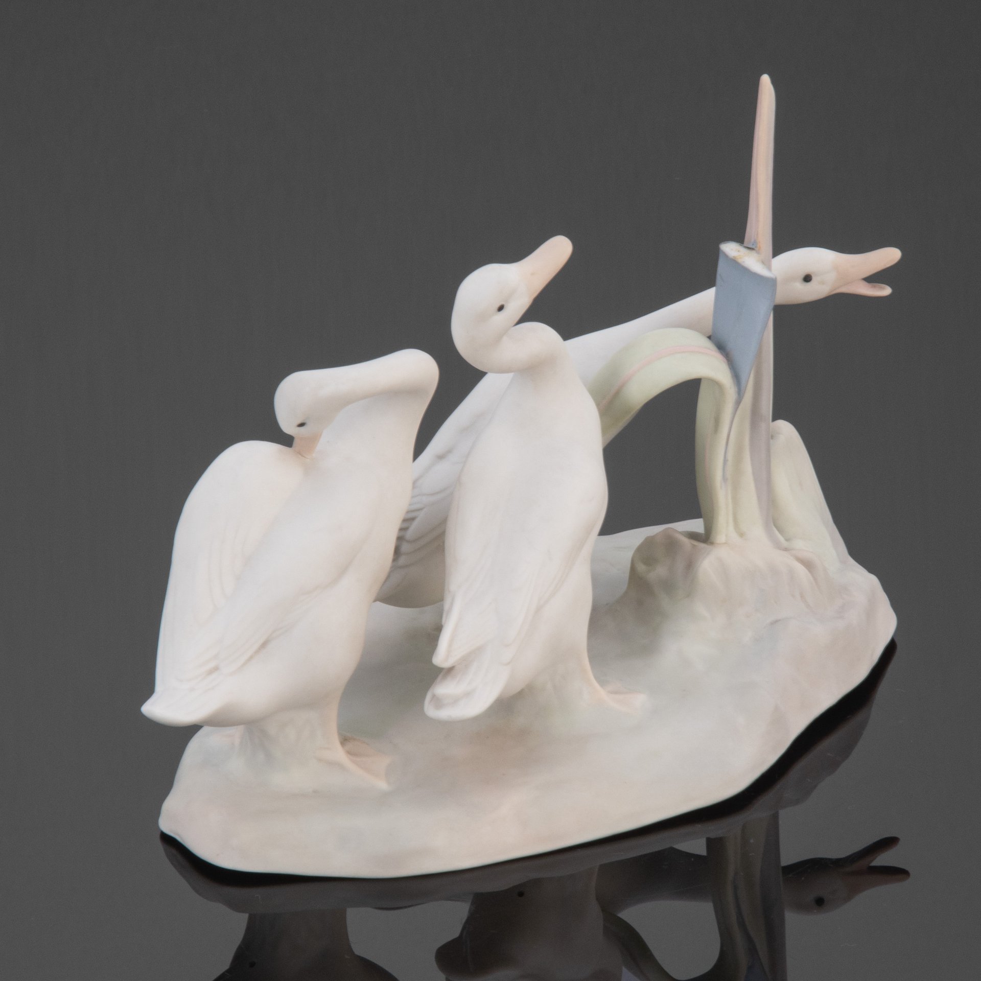 Статуэтка "Гуси в траве", Lladro