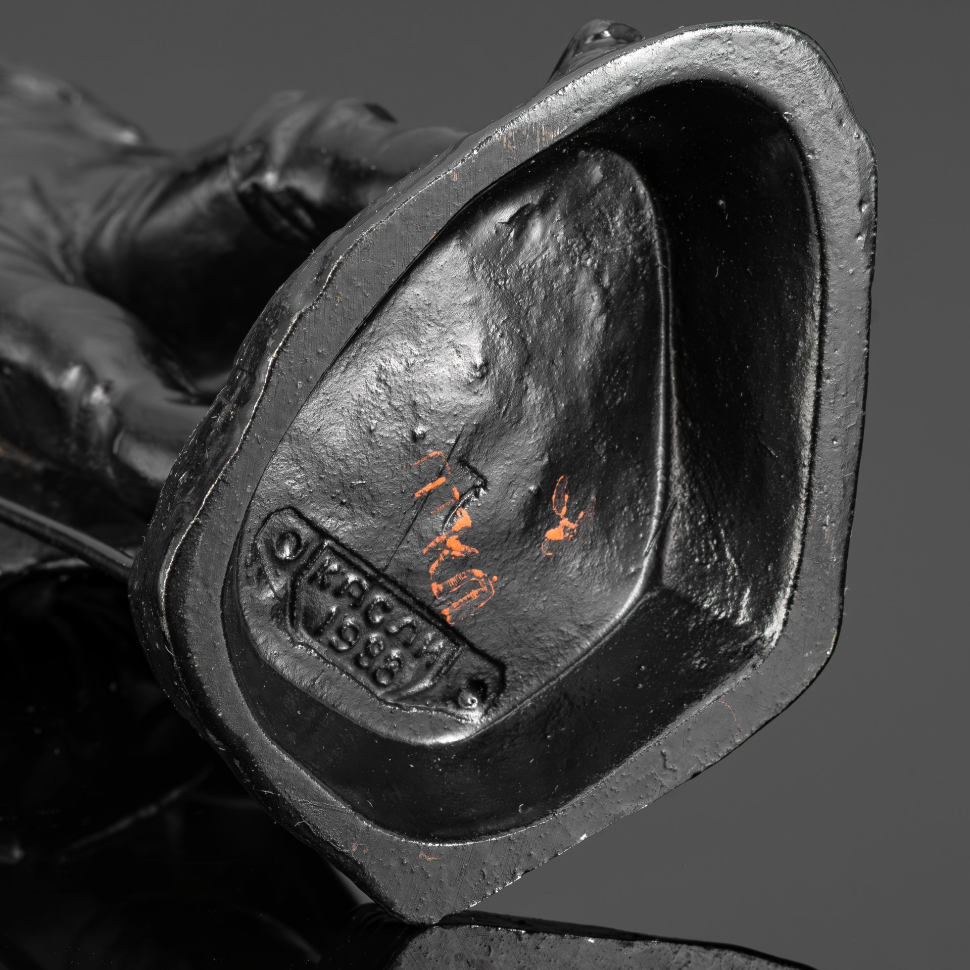 Статуэтка "Александр Васильевич Суворов" (полководец, основоположник русской военной теории), скульптор Гилев А.С.