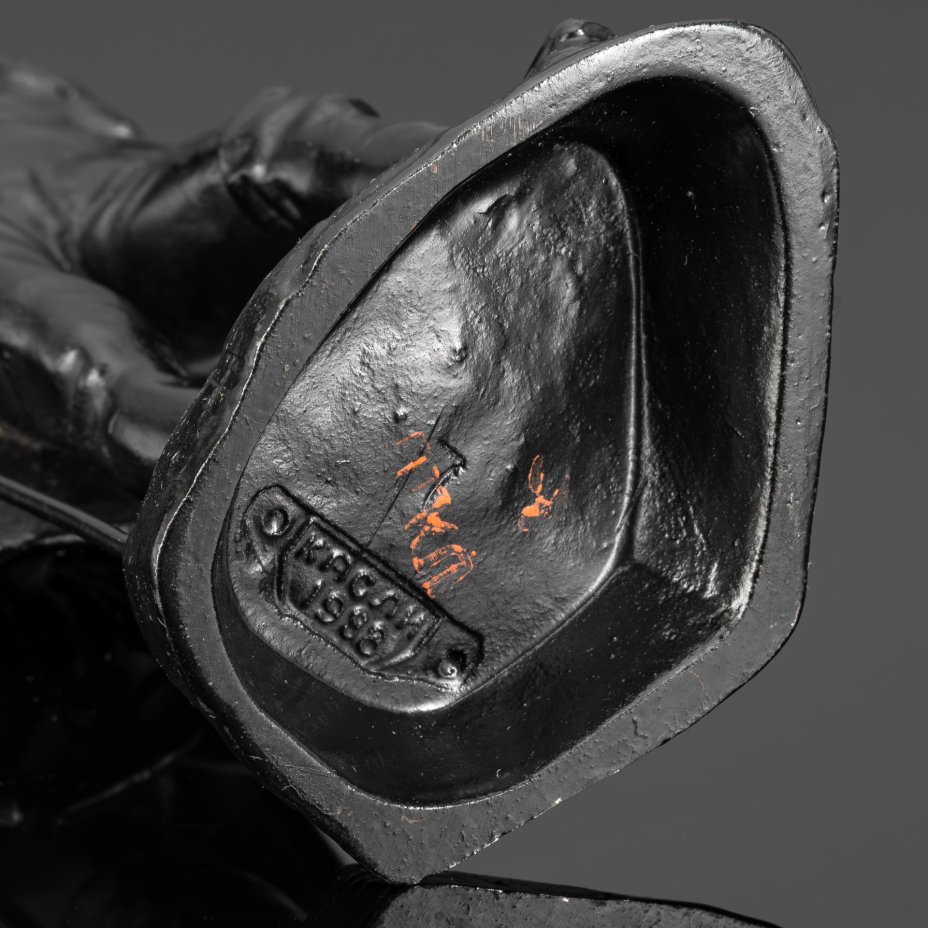 Статуэтка "Александр Васильевич Суворов" (полководец, основоположник русской военной теории), скульптор Гилев А.С.