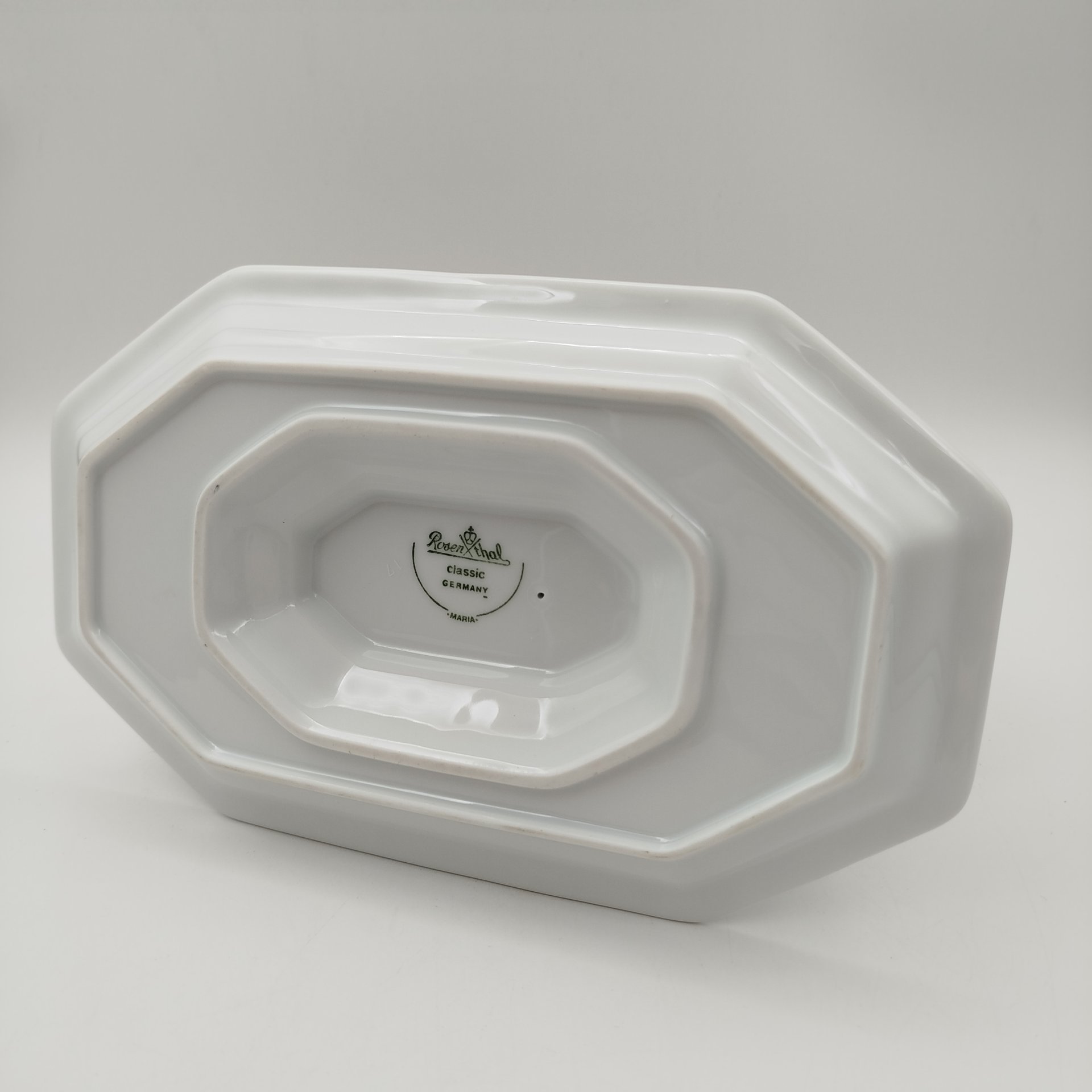 Соусник «Мейсенский букет», фарфор, деколь, Rosenthal (Розенталь), Германия, 1980-1990 гг.