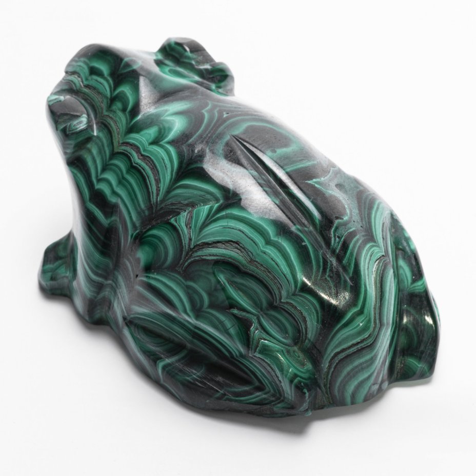 Статуэтка "Лягушка", малахит, резьба, Азия, 1990-2000 гг.