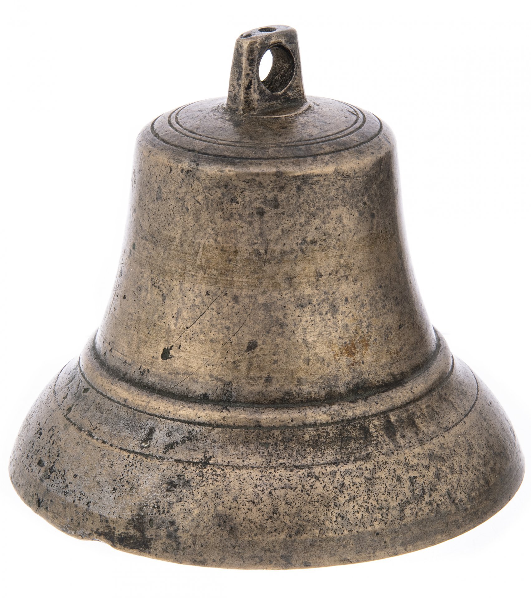 Колокольчик поддужный средний, бронза, литье, Российская Империя, 1870-1917 гг.