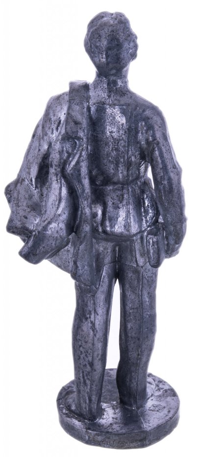 Скульптура "Ленин - гимназист", силумин, автор В. Цигаль, СССР, 1960-1980  гг.
