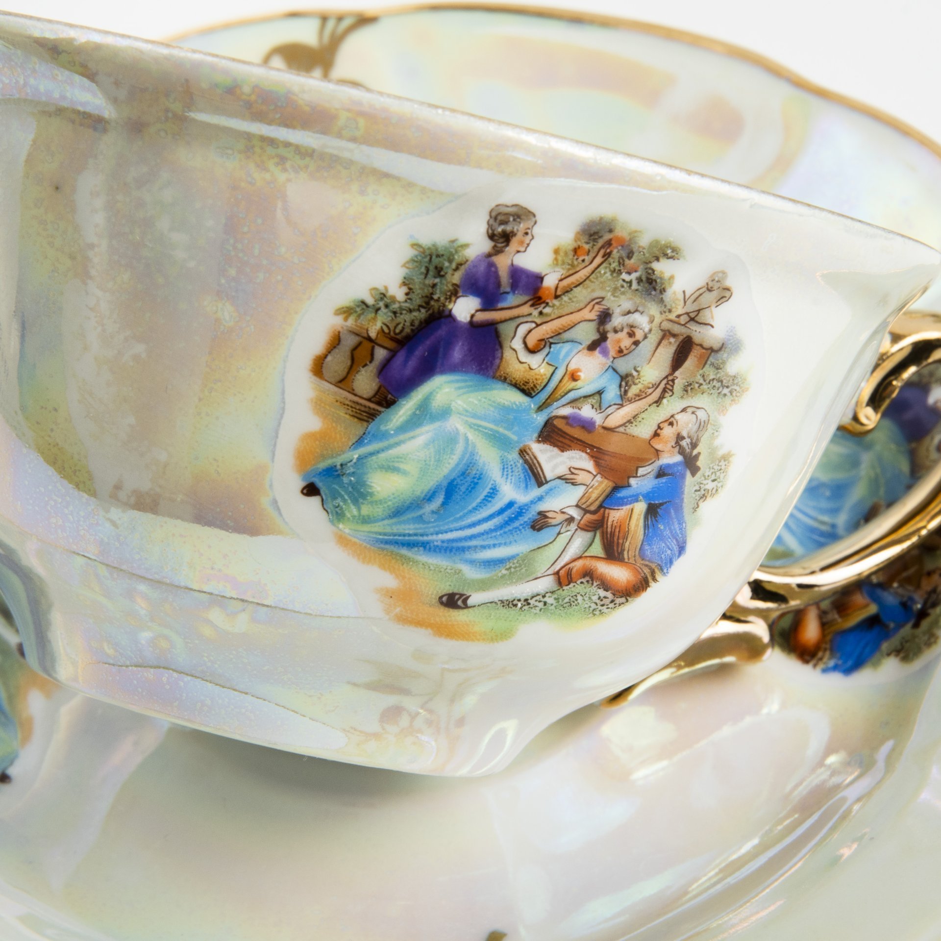 Кофейный сервиз "Мадонна" на 6 персон (15 предметов), Jugoporcelan Titov Veles