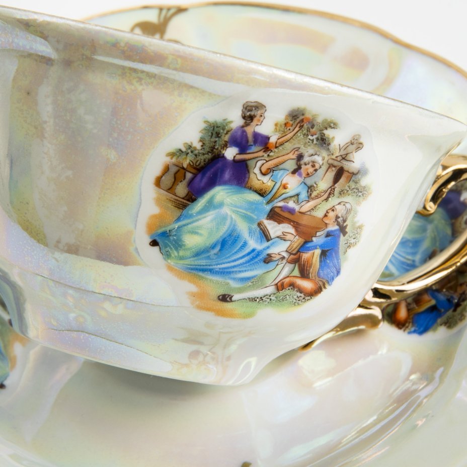 Кофейный сервиз "Мадонна" на 6 персон (15 предметов), Jugoporcelan Titov Veles