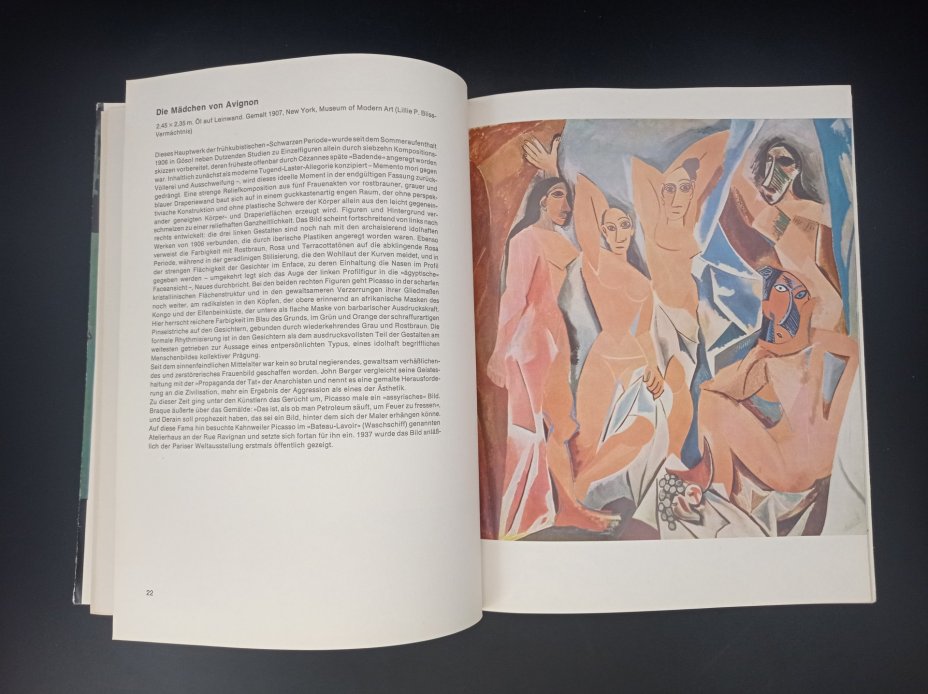 Книга Дитера Шмидта " Пабло Пикассо", Издательство «Henschelverlag Kunst und Gesellschaft»