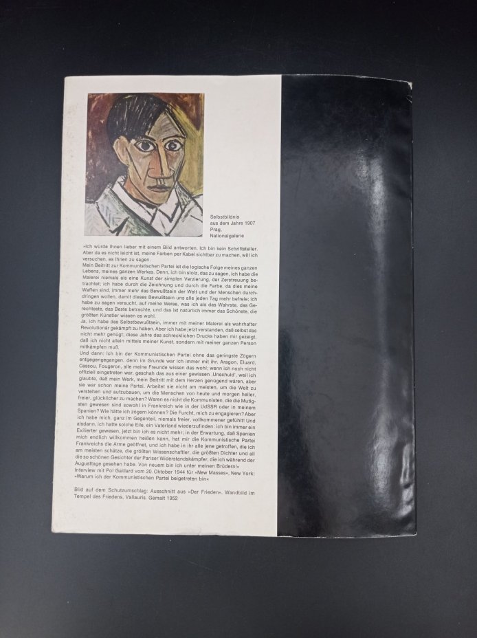 Книга Дитера Шмидта " Пабло Пикассо", Издательство «Henschelverlag Kunst und Gesellschaft»